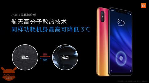 Lo Xiaomi Mi 8 Screen Fingerprint Edition Ha Un Sistema Di