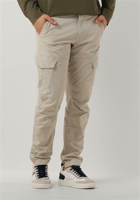 PME LEGEND Pantalon Cargo NORDROP CARGO STRETCH TWILL Gris Clair Omoda