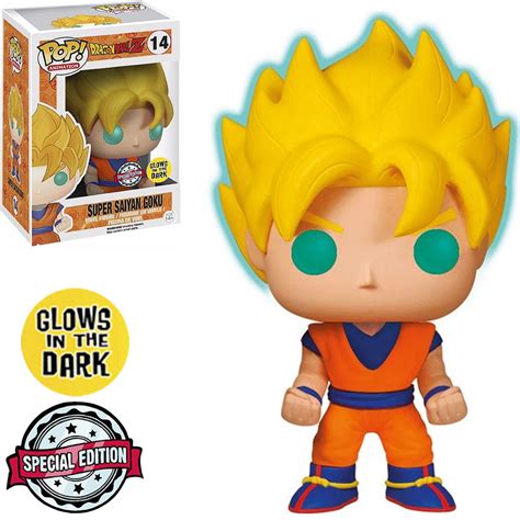 Funko Pop Animation Dragon Ball Z Exclusive Super Saiyan Goku 14