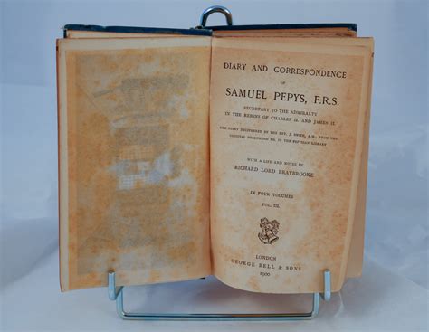 Pepys Diary Volume Iii Book Part Of Discovery 1901 1904 Library