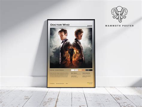 Doctor Who TV Series Poster Minimalist Movie Poster Vintage Retro Home Decor Custom Poster Wall ...