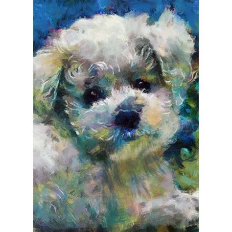 Jack Tarpon Fishing Art On Twitter Bichon Frise Painting Print