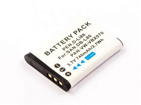 Bateria Indigo Bird 740mAh 3 7V para Máquina Fotográfica Pentax D LI88