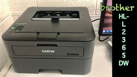Brother HL-L2365DW Monochrome Laser Printer with Wireless | unboxing ...