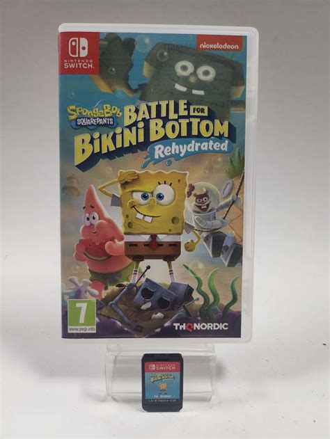 Spongebob Schwammkopf Battle For Bikini Bottum Rehydrated Nintendo Sw Feniks Gameshop