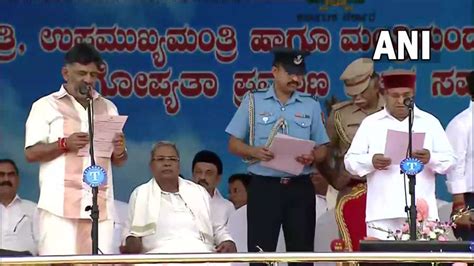 Karnataka CM Oath Ceremony LIVE: Karnataka Finally Gets New Govt Amid ...