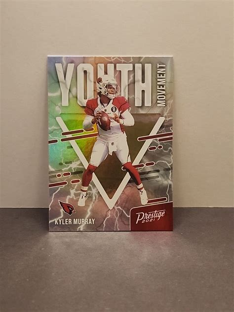 Kyler Murray Panini Prestige Foil Youth Movement Ym Arizona