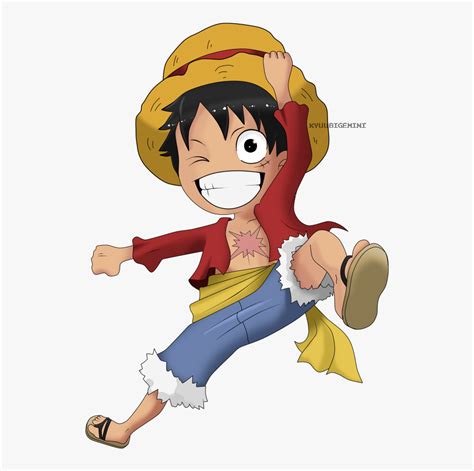 D - Monkey D Luffy Chibi Wallpaper Hd, HD Png Download , Transparent ...