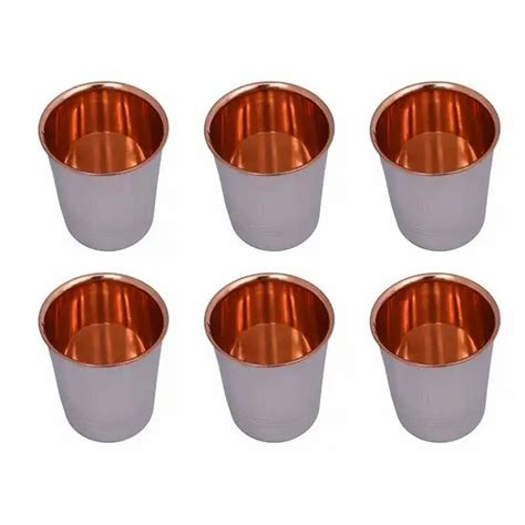 Ml Copper Drinking Glass At Rs Set Chomu Jaipur Id