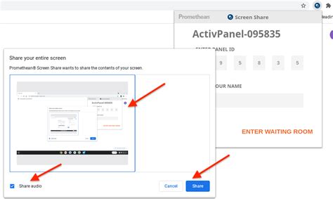 Mirroring a Student Chromebook to a Promethean Panel with ScreenShare ...