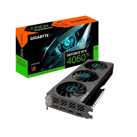 Placa Gráfica Gigabyte Geforce Rtx 4060 Ti Eagle 8gb Gddr6