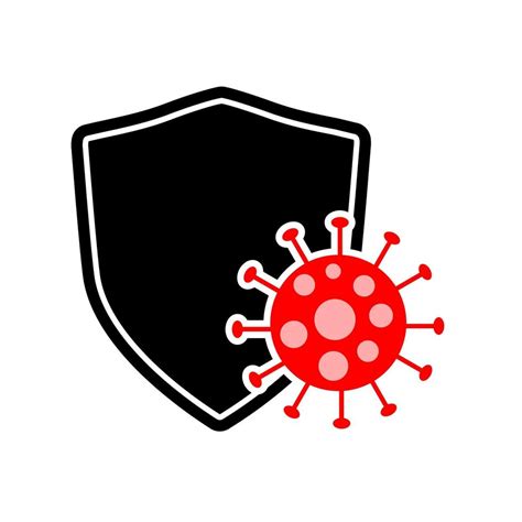 Anti Virus Shield Icon Vector Design 15937718 Vector Art At Vecteezy