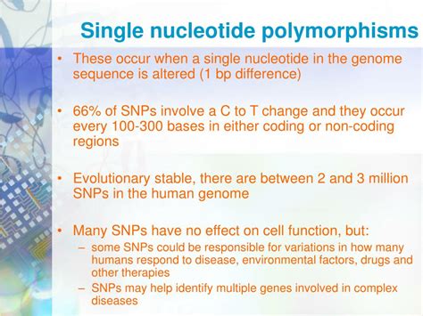 Ppt Topics In Nano Biotechnology Human Genome Project Lecture 9 Powerpoint Presentation Id