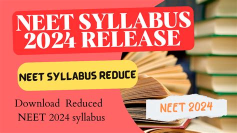 How To Prepare For Chemistry With Reduced Syllabus Of NEET 2024