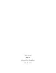 PSY 530 Milestone Three Rough Draft Docx Nicole Burwell PSY 530