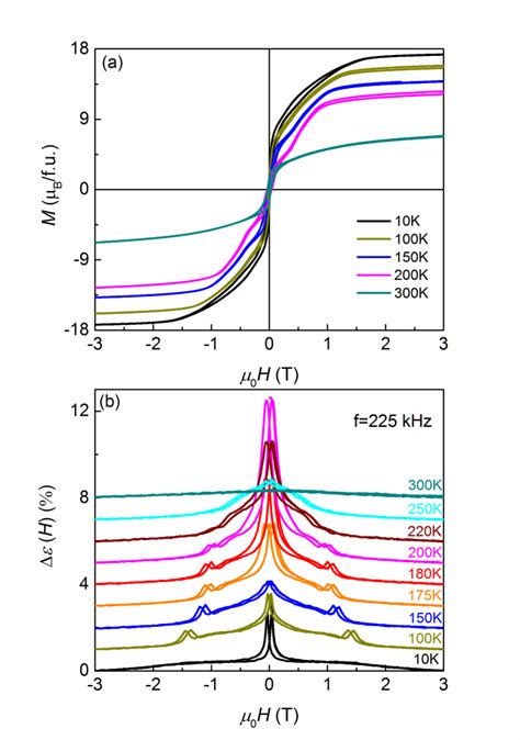 Magnetic Field Dependence Of A Magnetization And B Relative