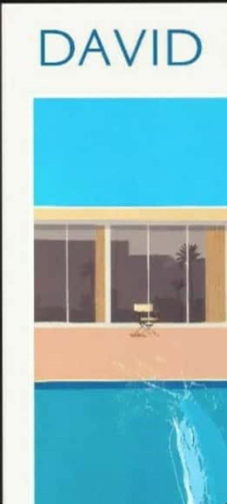 David Hockney A Bigger Splash Tate Gallery Catawiki