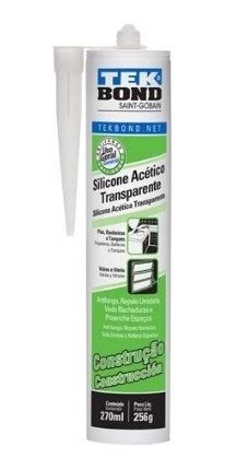 Silicone Acetico Transparente Constru O Ml G Tekbondtekbond