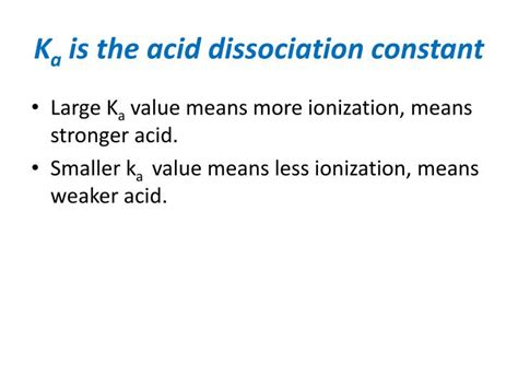 PPT Strong Vs Weak Acids 4 28 14 PowerPoint Presentation ID 2303520