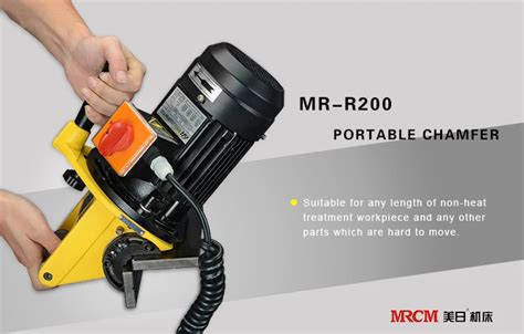 Mr R200 Portable Chamfering Machine Chamfer With Long Service Life