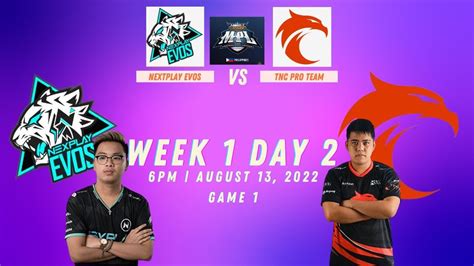 Nxpe Vs Tnc Game Mpl S Mpl Mplphilippines Mlbb Youtube