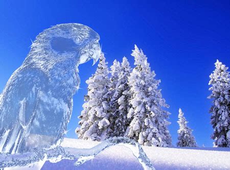 simple ice text effect ice brush psd font textuts