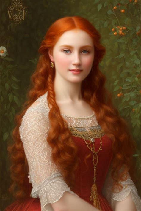 Playground Ai Redhead Art Elf Art One Image Period Dramas Prompts Playground Queens