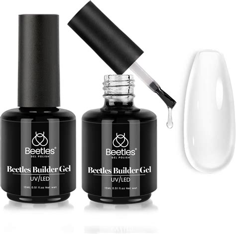 Amazon Fzanest Rubber Base Builder Gel Polish Pcs Ml Set In