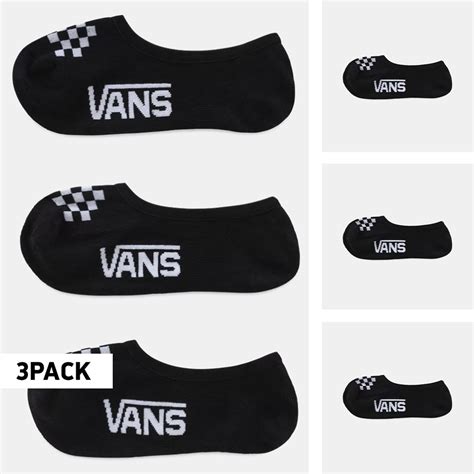 Vans Classic Canoodle 3 Pack Kids Socks Black Vn0007bcy281