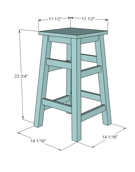 Simple Wood Stool Diy Bar Stools Diy Furniture Plans Diy Stool