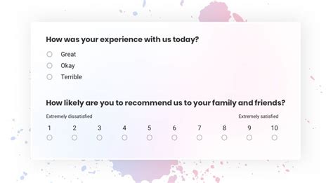 14 Survey Questions Examples For Optimal Feedback Birdeye