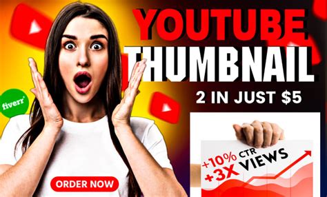 Create Custom Amazing Youtube Thumbnail In Hrs Increase Ctr By