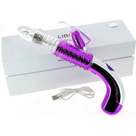 Vibromasseur Rechargeable Swan Va Et Vient Modes Cdiscount