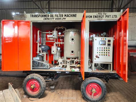 transformer oil filtration machine plant manufacturers  india
