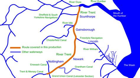 River Trent Maps Waterway Routes