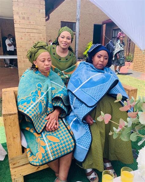 Beautiful Sotho Wedding Seshweshwe Dress Styles 2022 African10