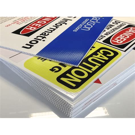 Coroplast Sign Printing Los Angeles - Corrogated Plastic Boards Los Angeles