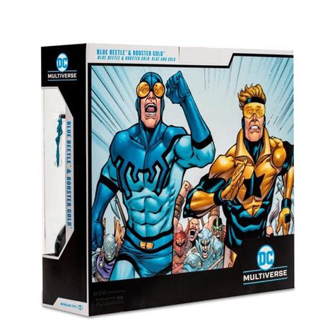 Dc Comics Blue Beetle And Booster Gold Pre Orders Arrive From Mcfarlane