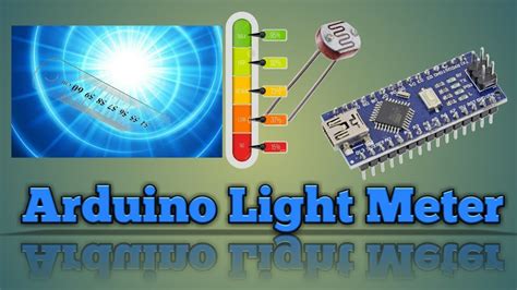 Arduino DIY Light Meter LDR Light Sensor Arduino Light Meter EP