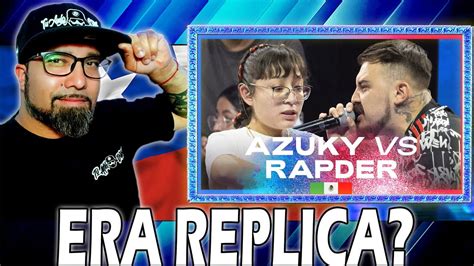 AZUKY vs RAPDER Cuartos Red Bull Batalla México 2023 Batalla mas