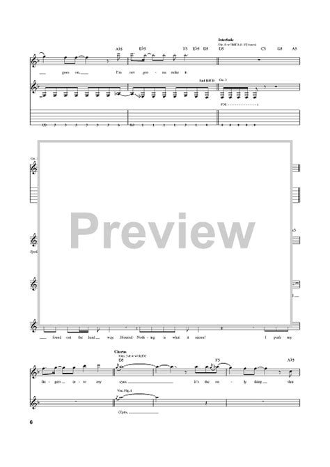 Duality Sheet Music By Slipknot For Guitar Tab Sheet Music Now