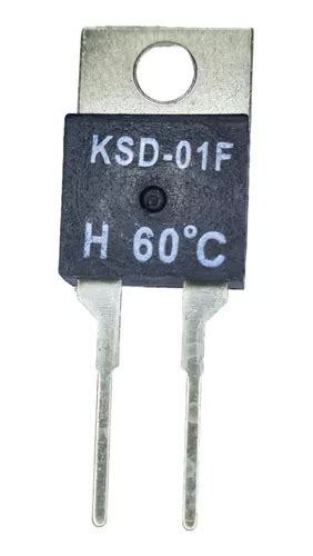 Termostato Sensor De Temp Ksd 01f 60c 1 5a Normal Abierto MercadoLibre