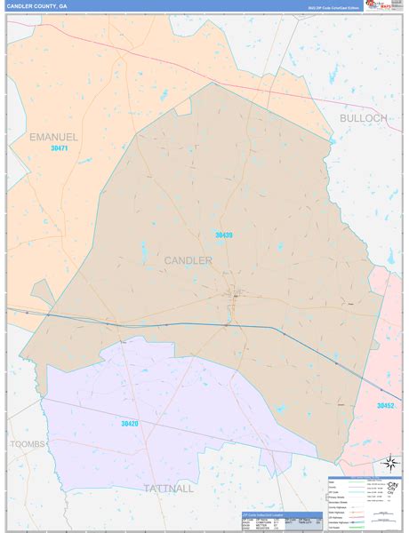 Candler County Map Map Of Candler County Georgia | Images and Photos finder