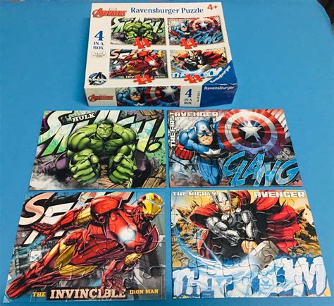 Ravensburger Puzzle Marvel Avengers In With Micropopz Marvel