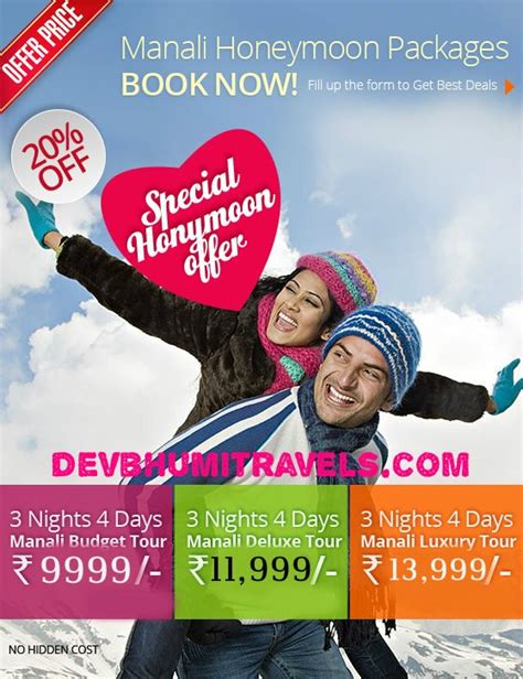 Kullu Manali Honeymoon Package For Couple