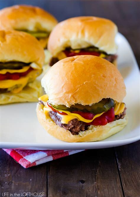 Cheeseburger Sliders - Life In The Lofthouse