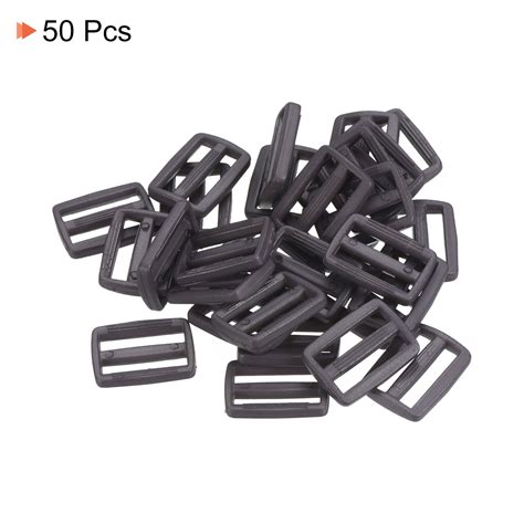 Inch Tri Glide Slide Buckles Pack Webbing Strap Fastener Gray