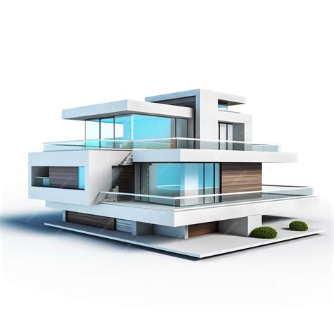 Premium Photo 3d Minimalist Modern House And Design