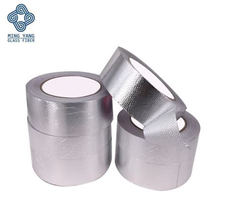 China Customized Fireproof Aluminum Foil Fiberglass Cloth Adhesive Tape Suppliers Manufacturers