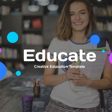 Educate Education Presentation PowerPoint Template